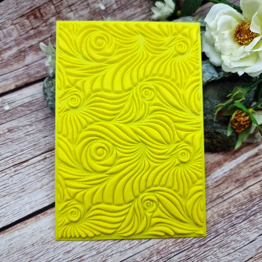 Swirls Cloisonne - Plastic Texture