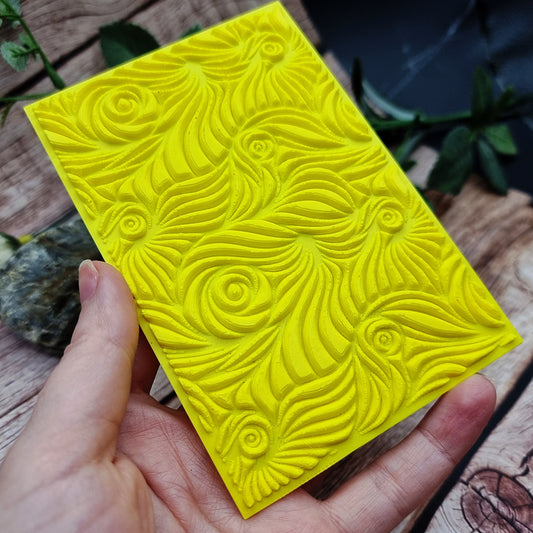 Swirls Cloisonne - Plastic Texture