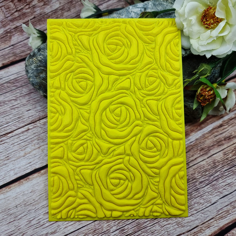 Roses Cloisonne - Plastic Texture