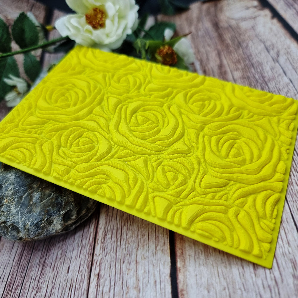 Roses Cloisonne - Plastic Texture