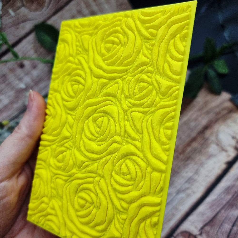 Roses Cloisonne - Plastic Texture