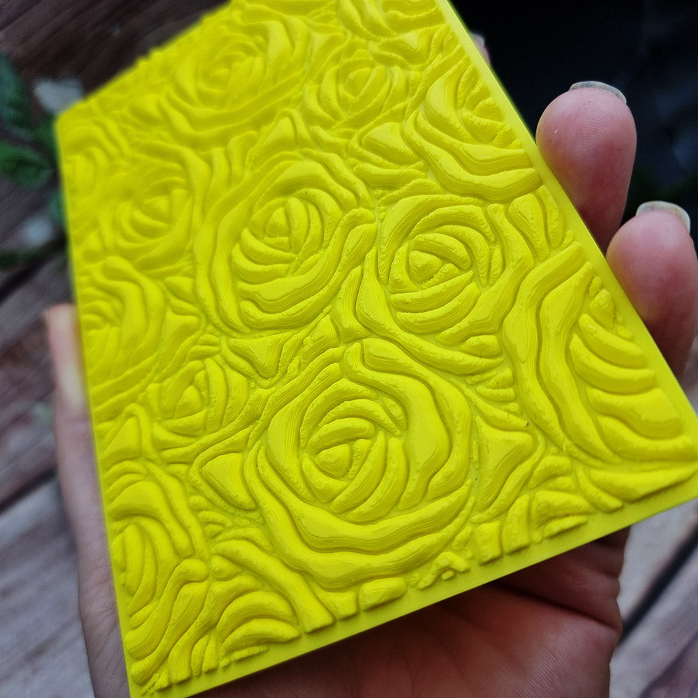 Roses Cloisonne - Plastic Texture