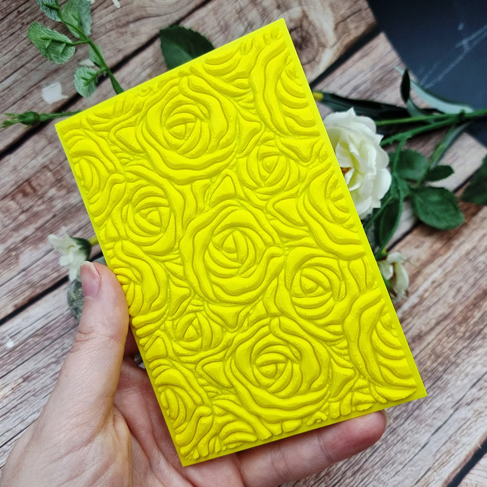 Roses Cloisonne - Plastic Texture