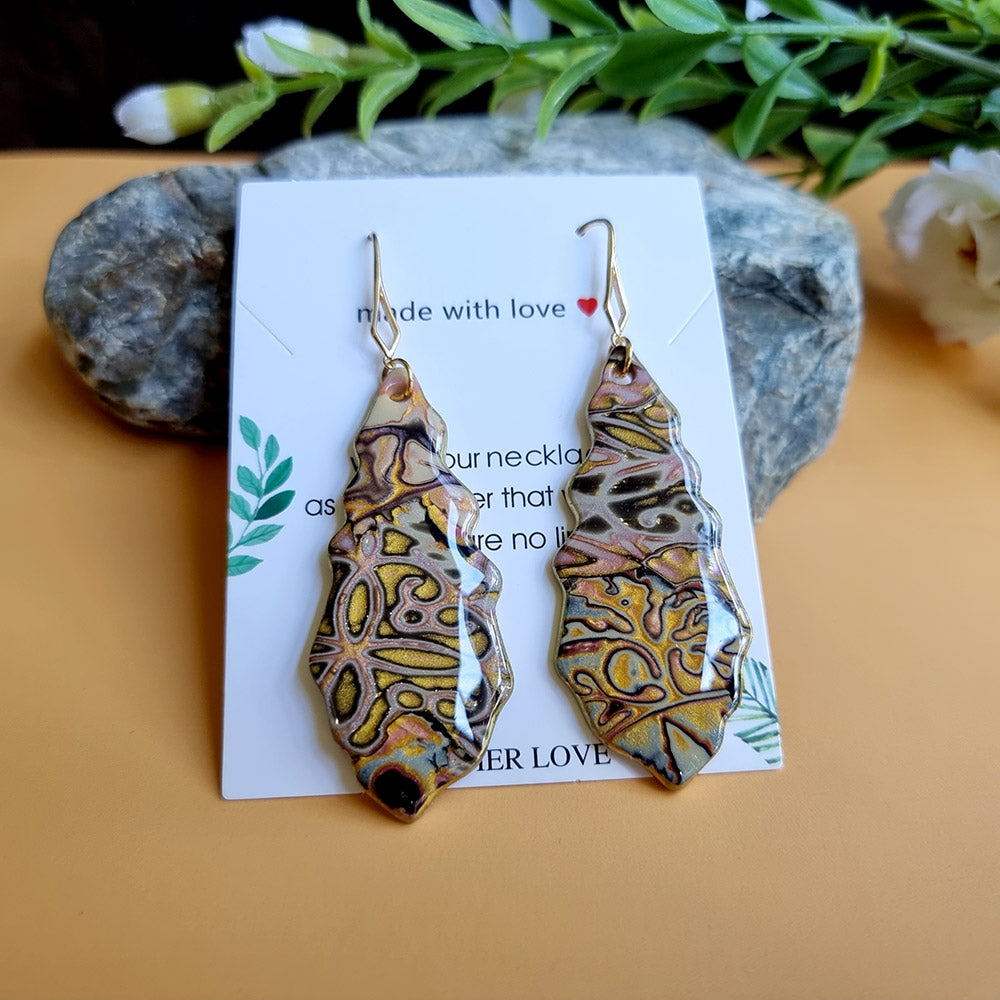 Champagne Garden Earrings #1