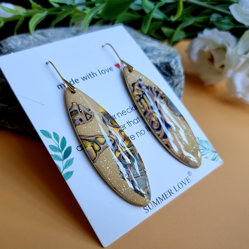 Champagne Garden Earrings #2