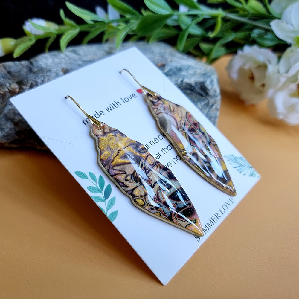 Champagne Garden Earrings #3