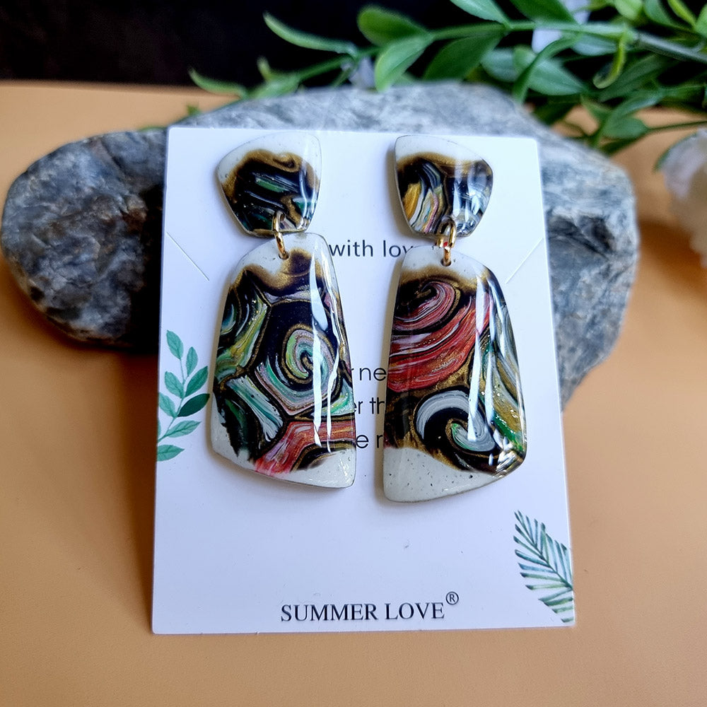 Magical Swirls Earrings #1