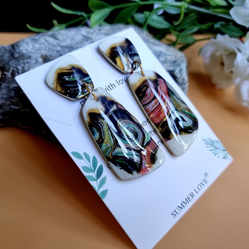 Magical Swirls Earrings #1