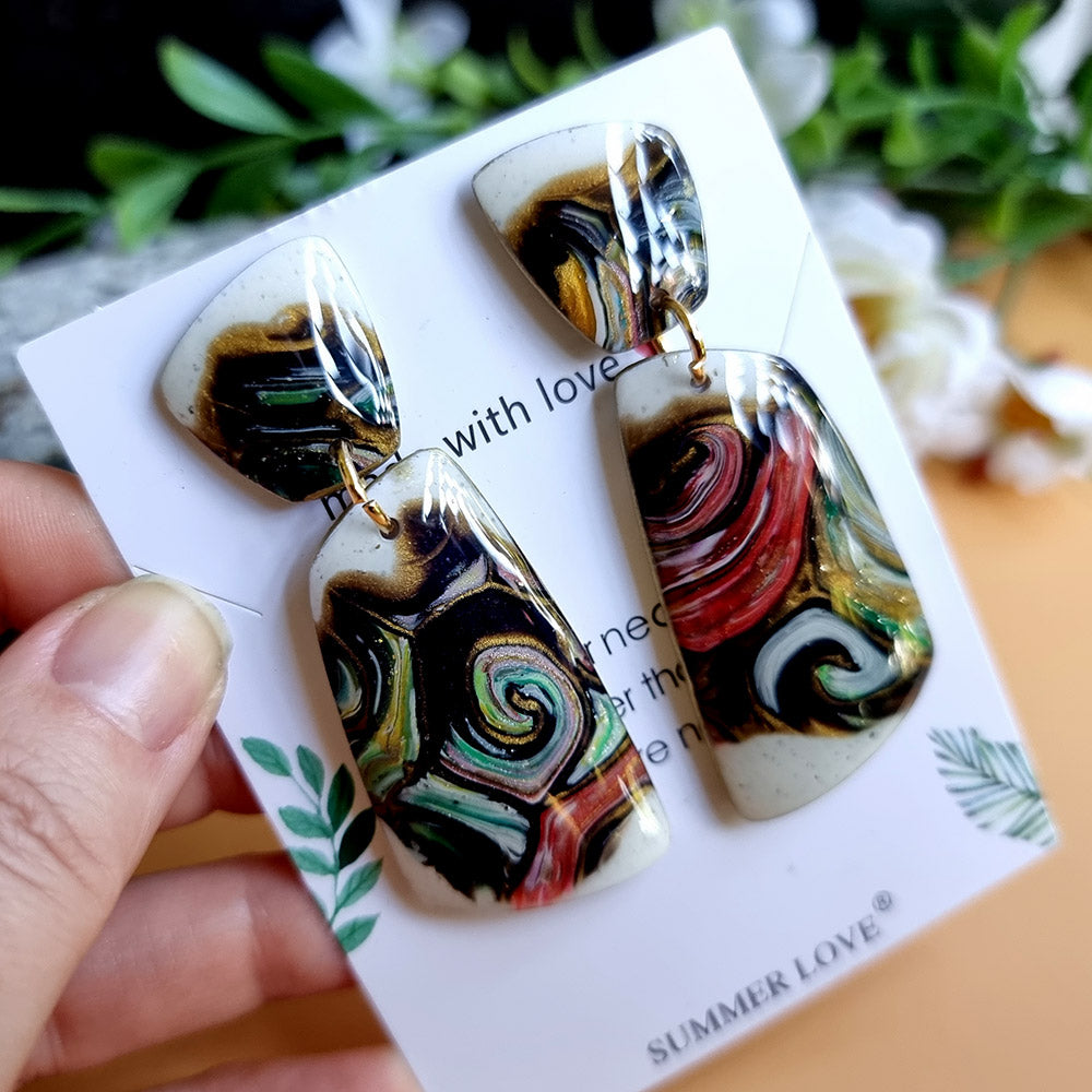 Magical Swirls Earrings #1