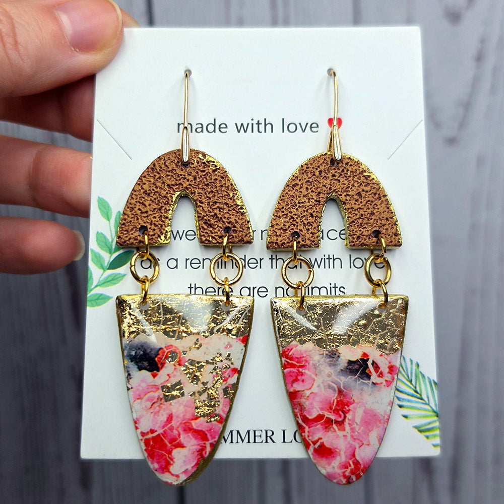 Golden Blush Earrings