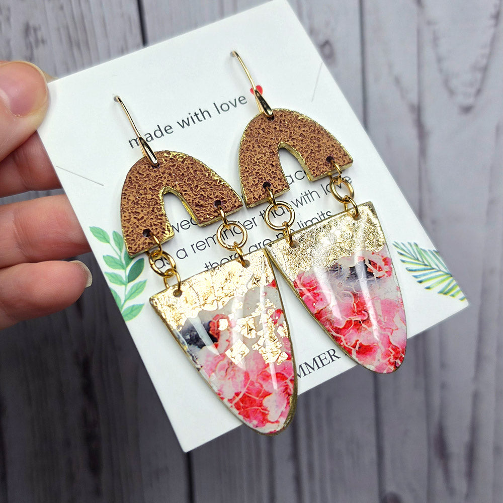 Golden Blush Earrings