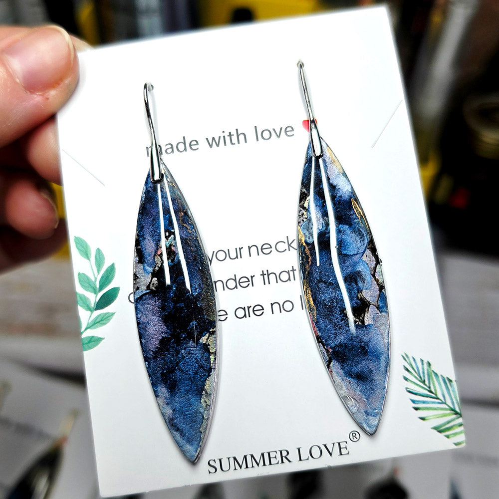 Indigo Bloom Earrings