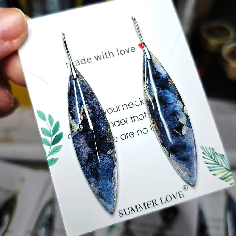 Indigo Bloom Earrings