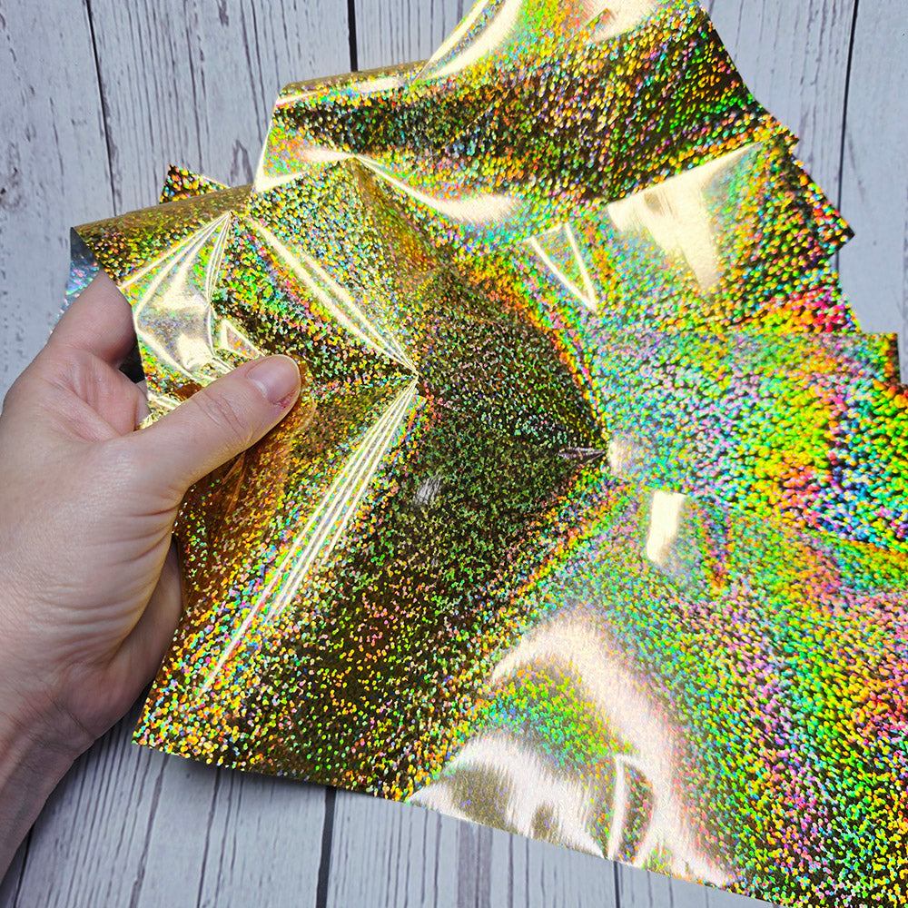Golden Confetti Foils - 10pcs