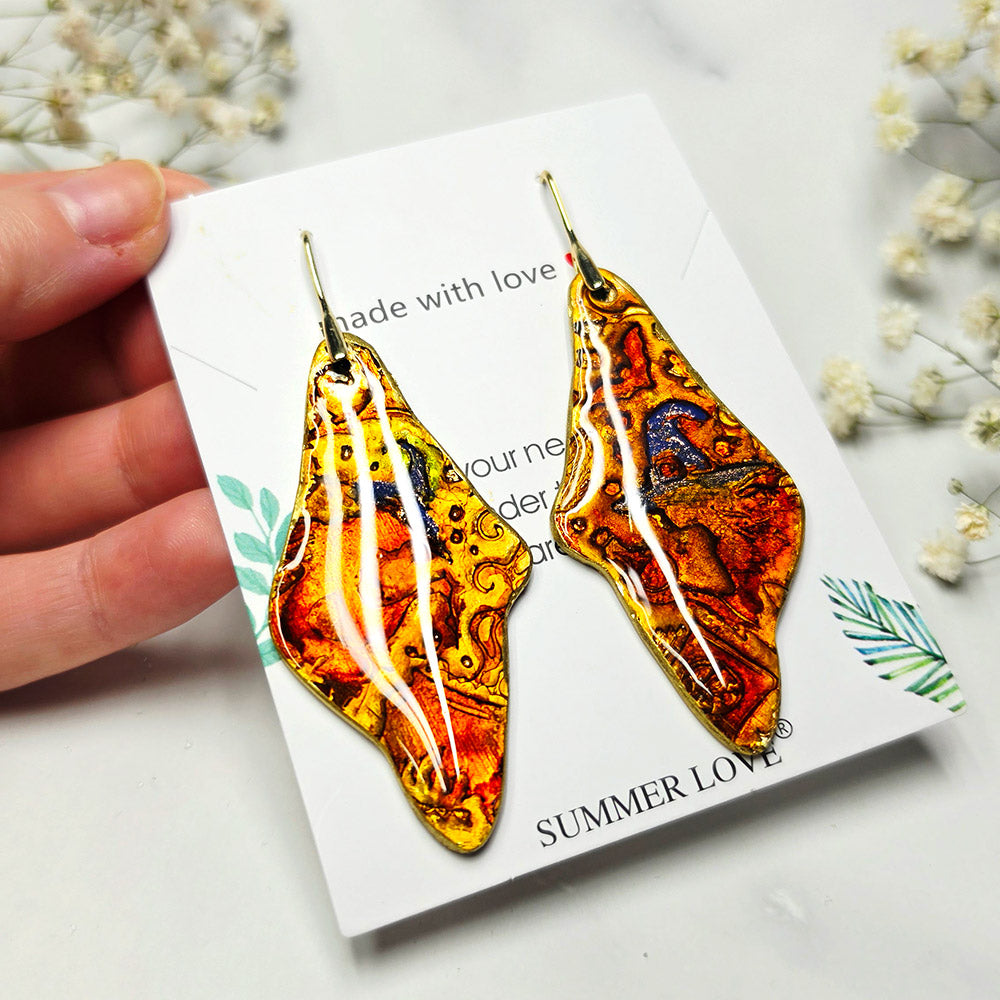 Golden Witchcraft Earrings