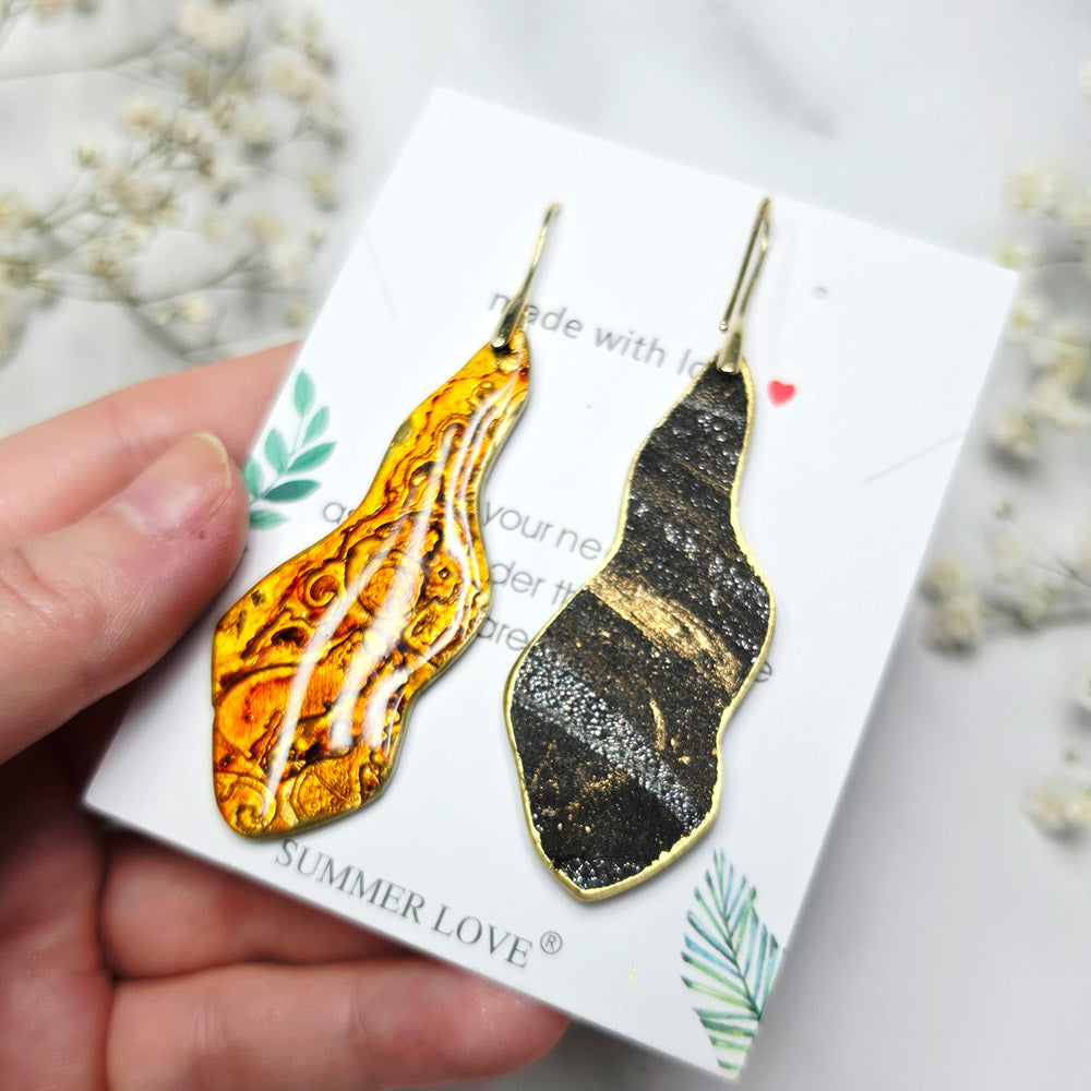 Molten Autumn Earrings