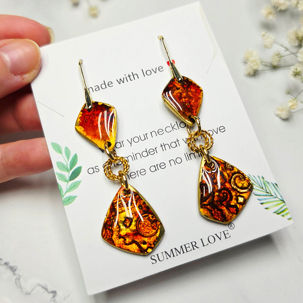 Amber Treasures Earrings
