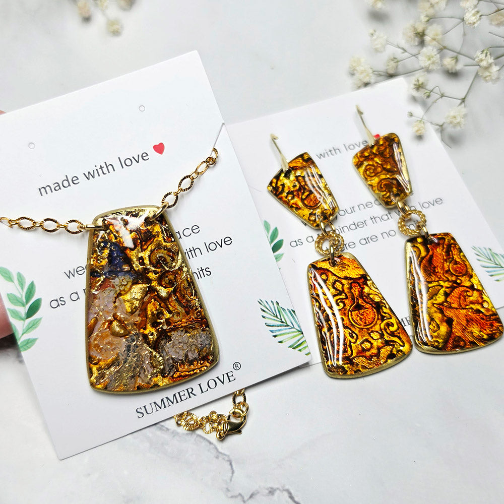 The Amber Witch Jewelry Set