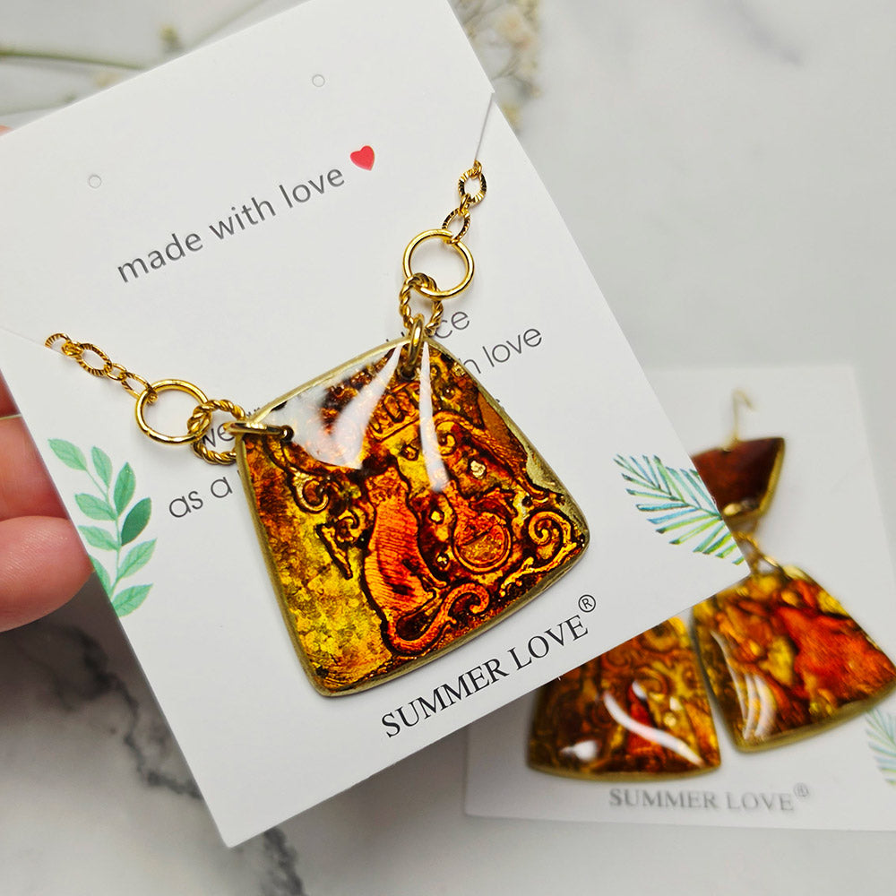 The Witch's Familiar Jewelry Set