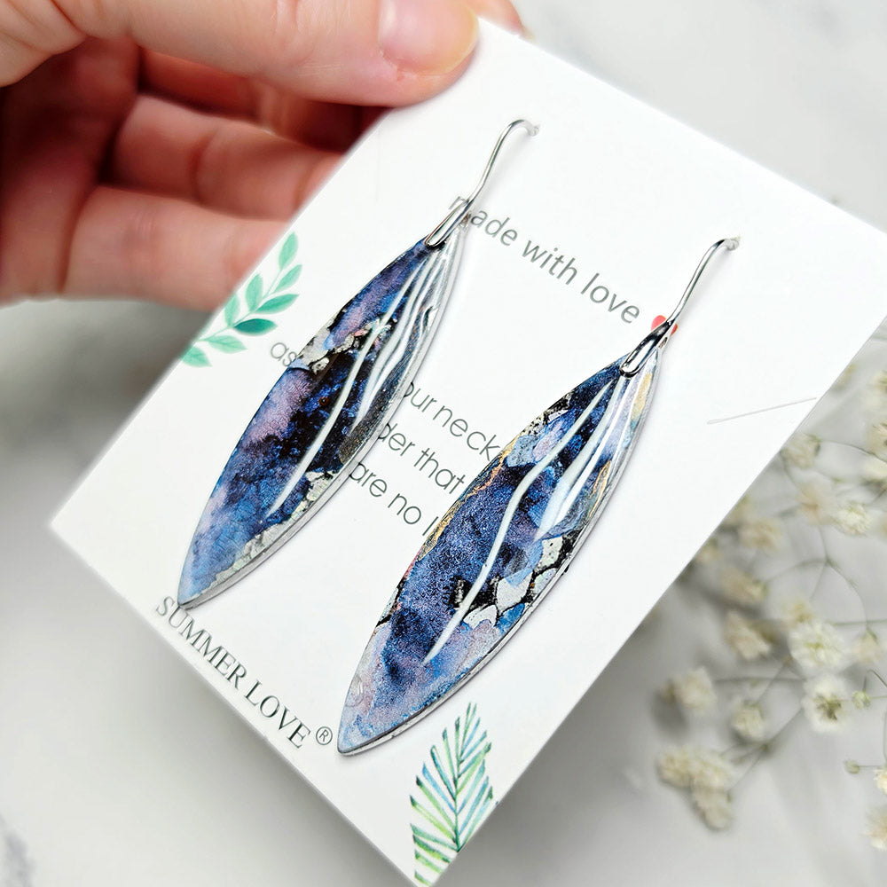 Indigo Bloom Earrings
