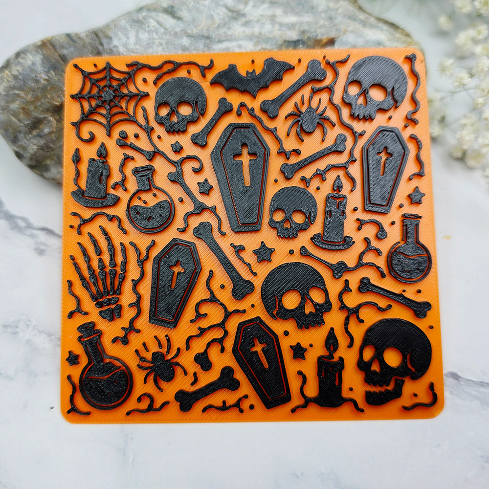 Halloween Texture #3 - Coffins & Potions