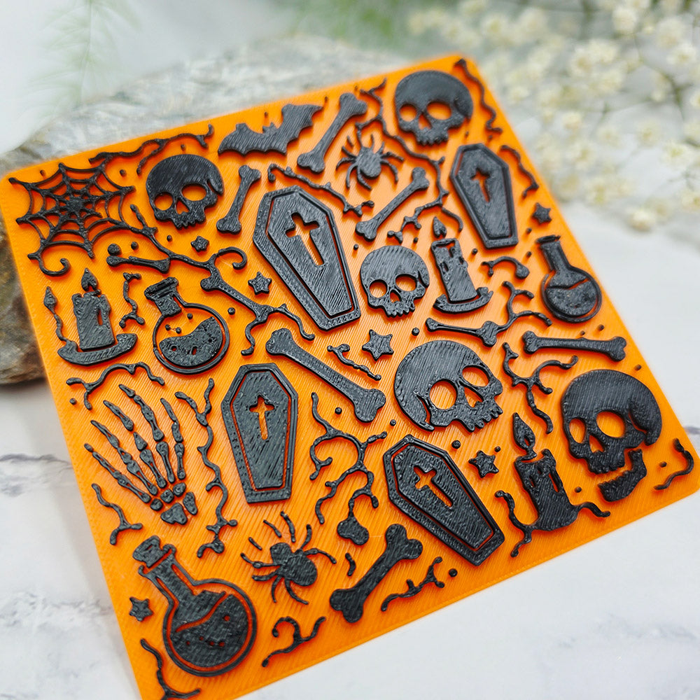 Halloween Texture #3 - Coffins & Potions