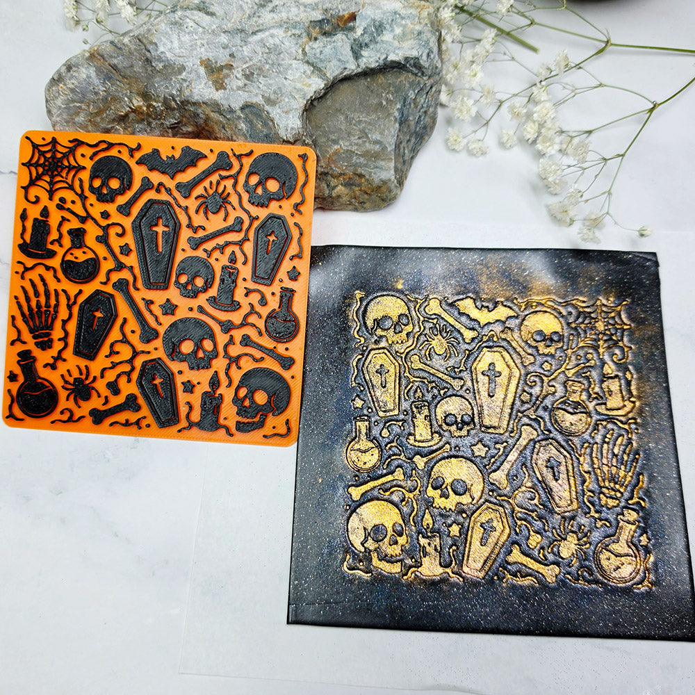 Halloween Texture #3 - Coffins & Potions