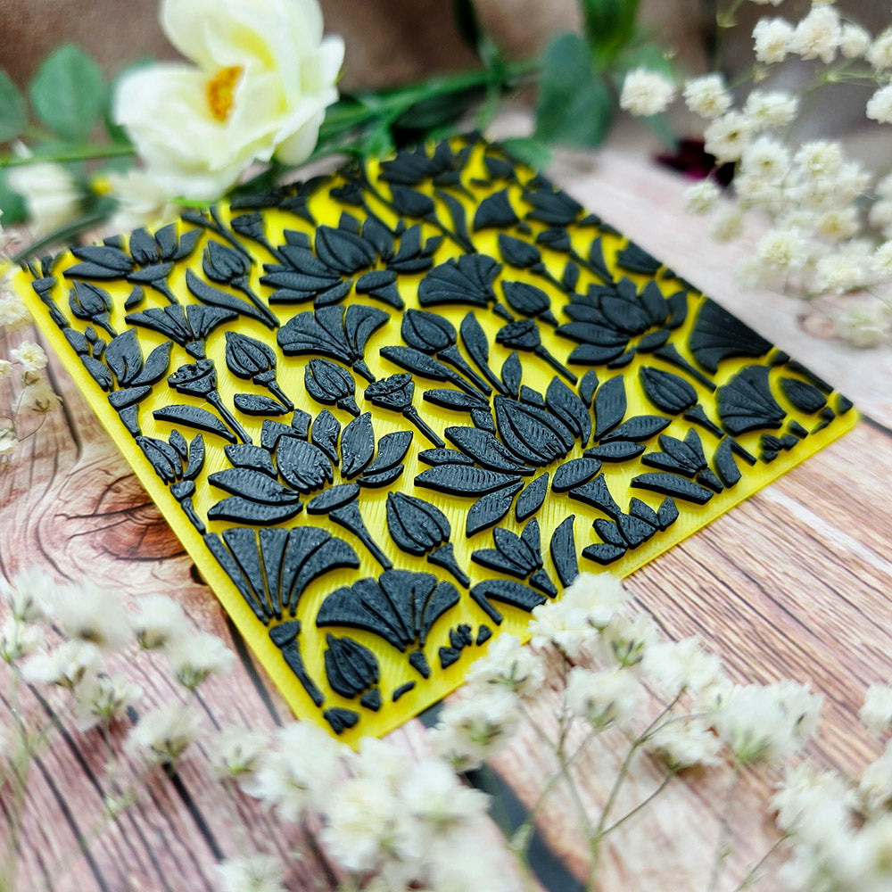 Egyptian Texture #8 - Sacred Lotus Garden