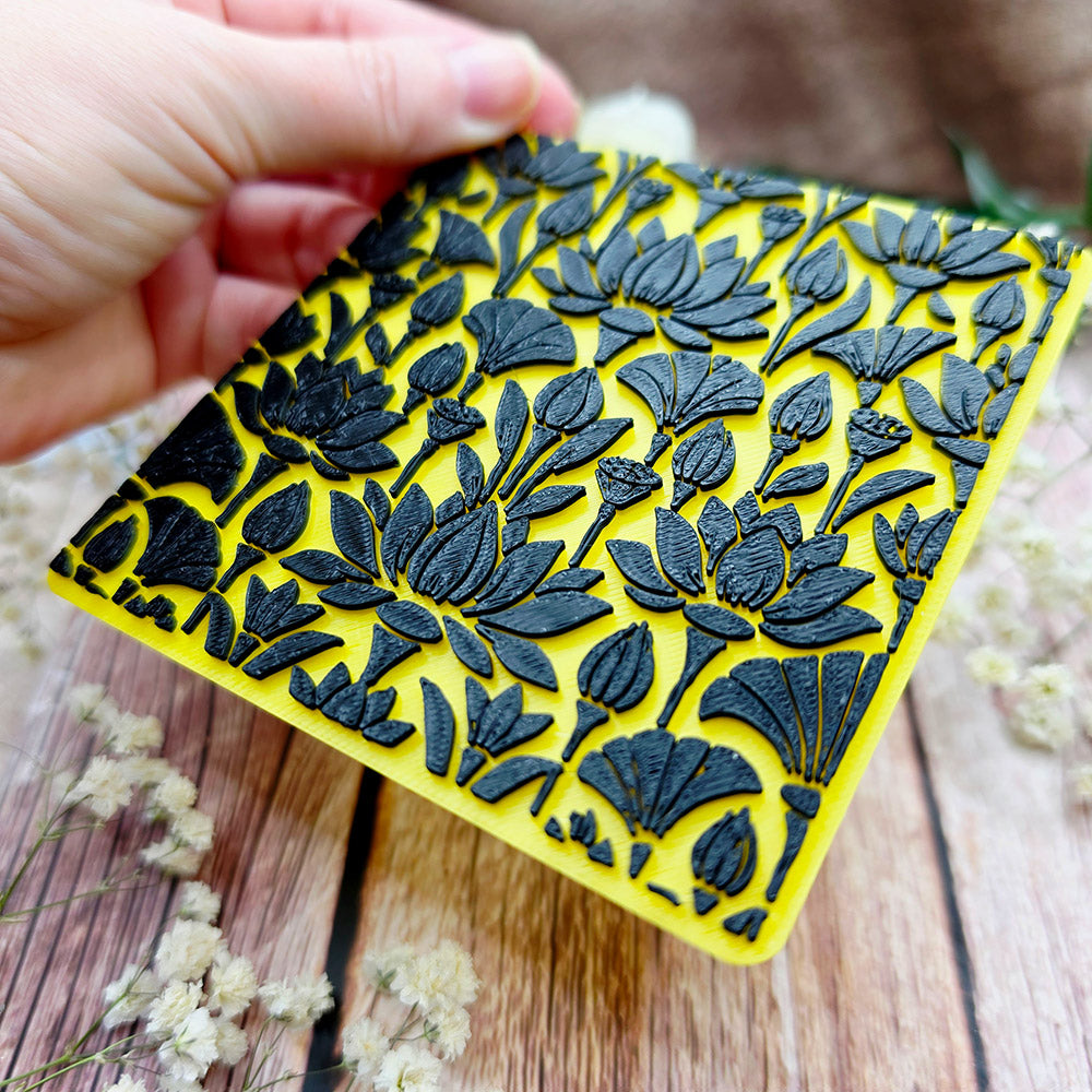 Egyptian Texture #8 - Sacred Lotus Garden