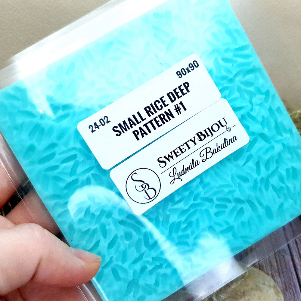 Small Rice Deep Pattern #1 - Silicone Texture