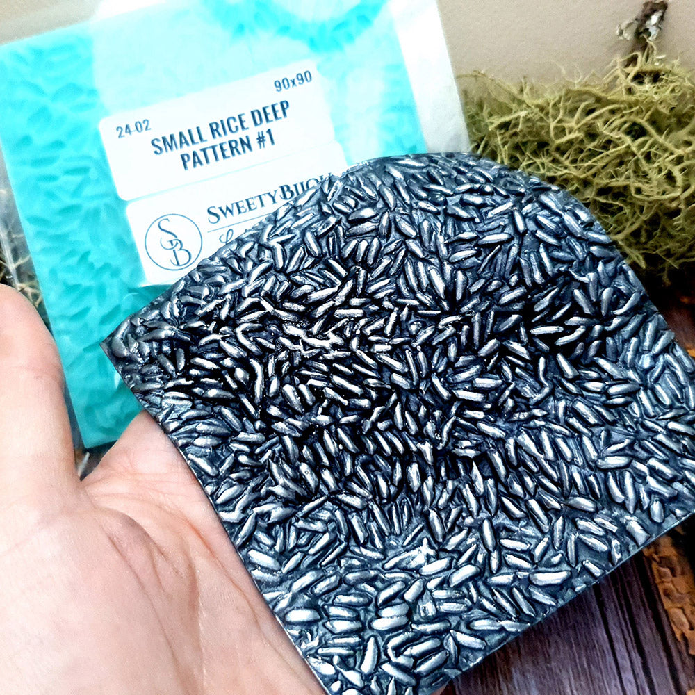 Small Rice Deep Pattern #1 - Silicone Texture