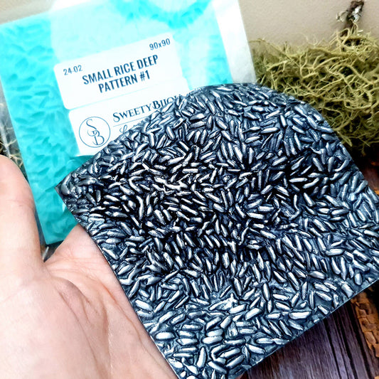 Small Rice Deep Pattern #1 - Silicone Texture