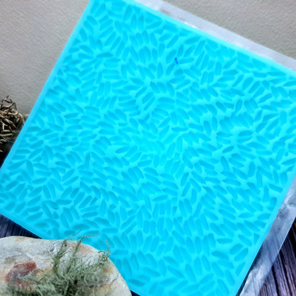 Small Rice Clear Pattern #2 - Silicone Texture