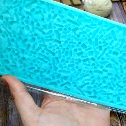 Large Coral Wreckage Pattern - Silicone Texture