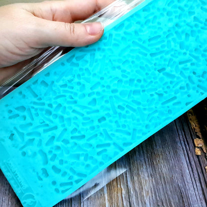 Large Coral Wreckage Pattern - Silicone Texture