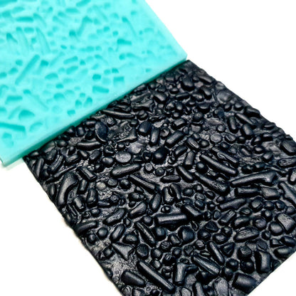 Small Coral Wreckage Pattern - Silicone Texture