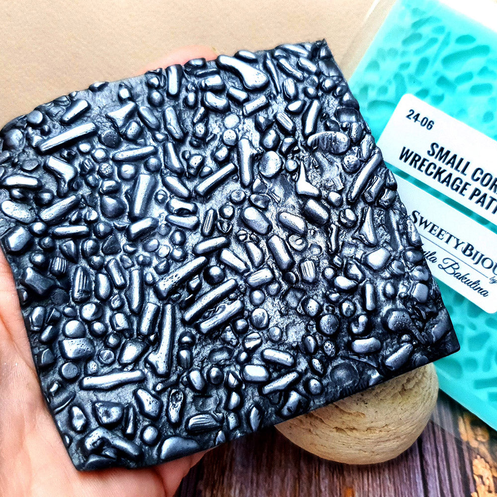 Small Coral Wreckage Pattern - Silicone Texture