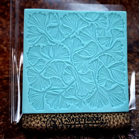 Gingko Leafs Pattern Silicone Texture