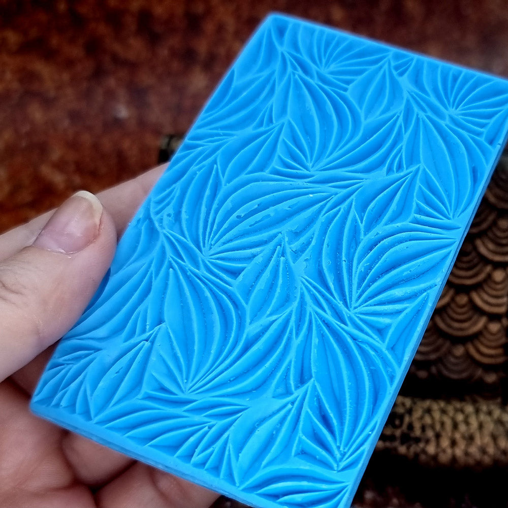 Palm Tree Pattern Small Silicone Texture