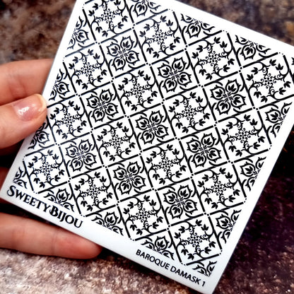 Unique Texture "Baroque Damask 1"