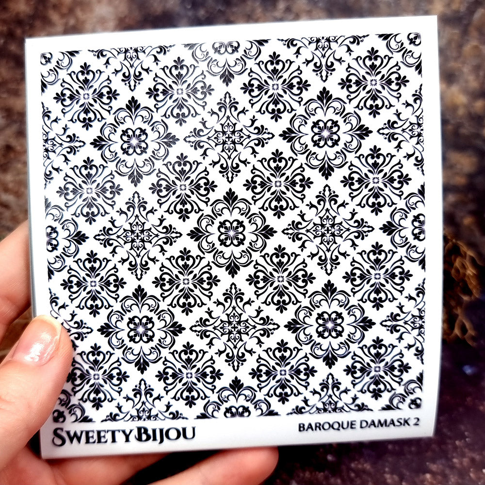 Unique Texture "Baroque Damask 2"