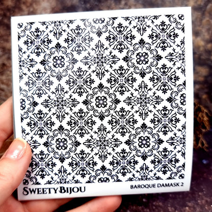 Unique Texture "Baroque Damask 2"