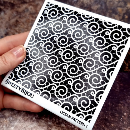 Unique Texture "Ocean Pattern 1"