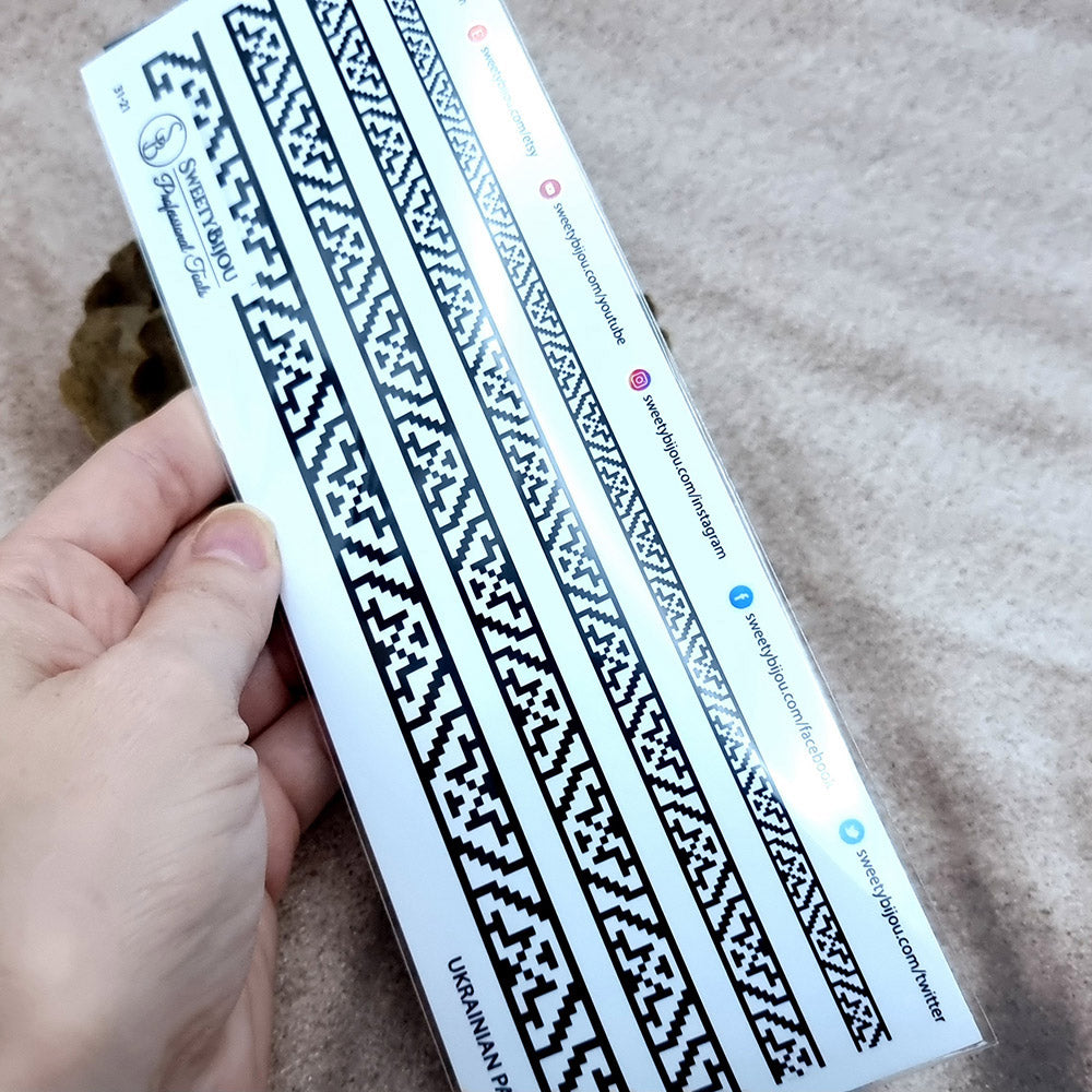 Long texture "Ukrainian Pattern 1"