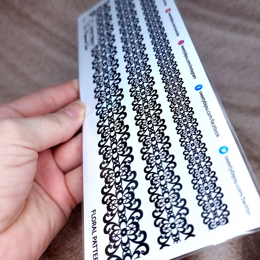 Long texture "Floral Pattern 4+"