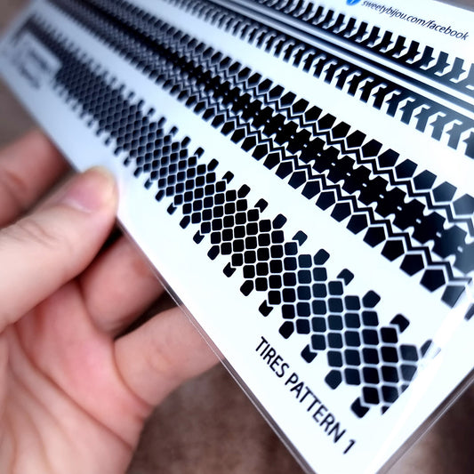 Long texture "Tires Pattern 1"