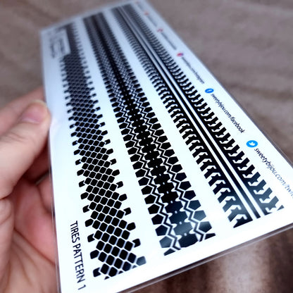 Long texture "Tires Pattern 1"