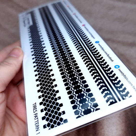 Long texture "Tires Pattern 1"