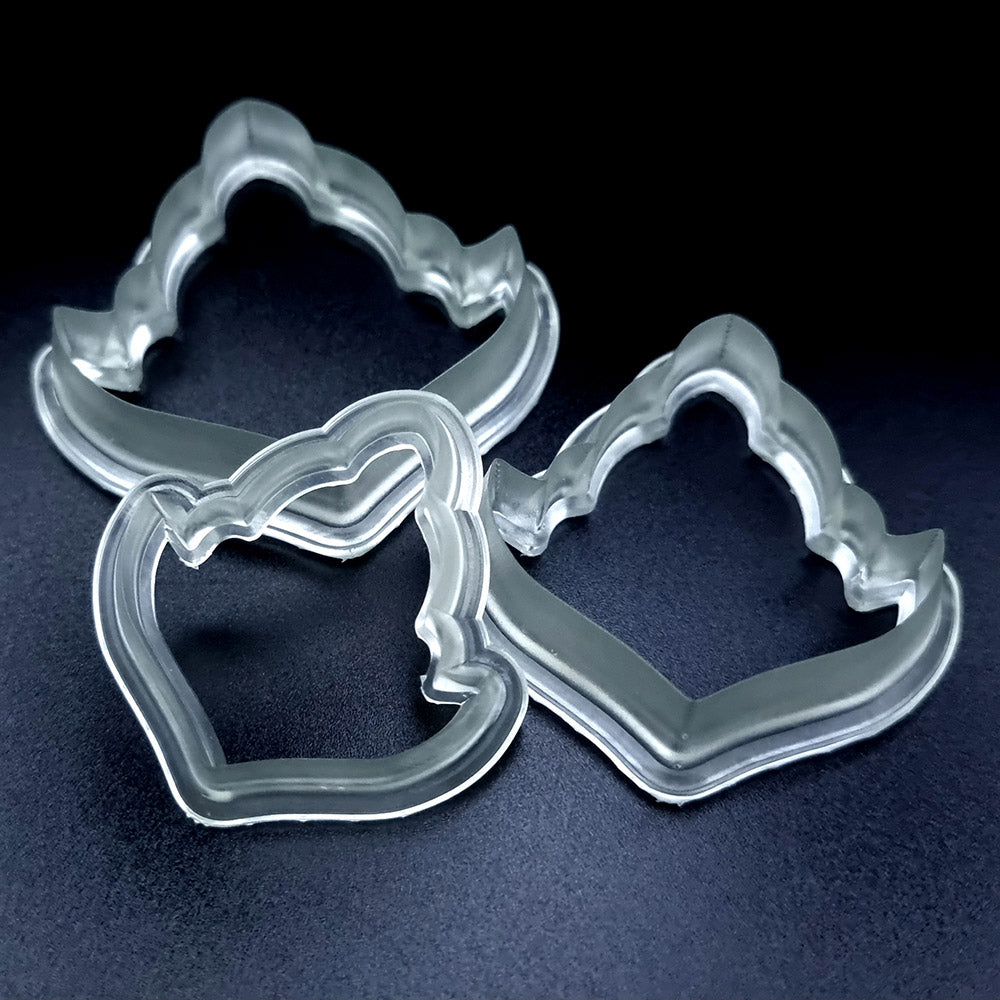 Arabian Nights Moroccan arabesque polymer clay cutter