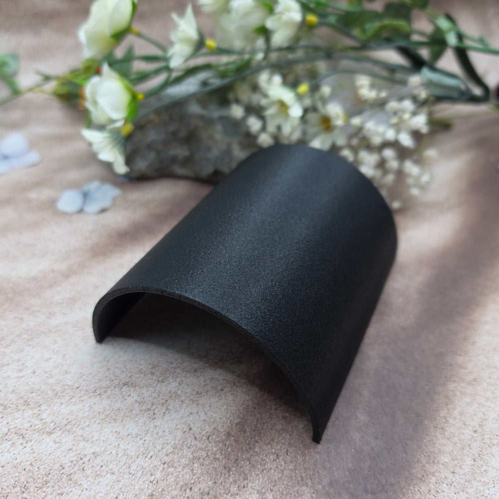 Black Large Arc domed baking base for polymer clay